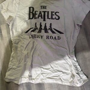 The Beatles Abbey Road Kids Tee - Cream